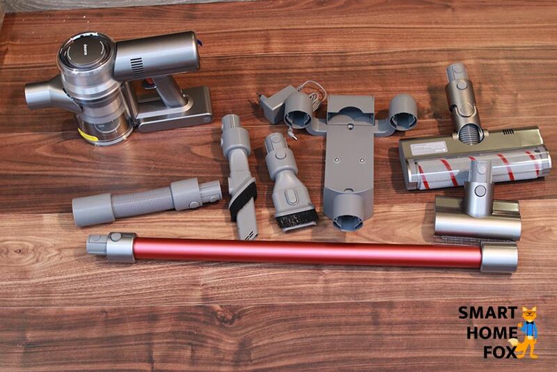 : Das Zubehör des Dreame V11 im Überblick